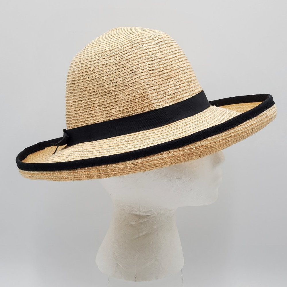 Kathy Jeanne Wide Brim Straw Hat - Picture 7 of 16
